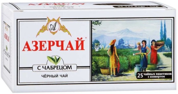 Азерчай Чабрец 25пак 1/24     265737
