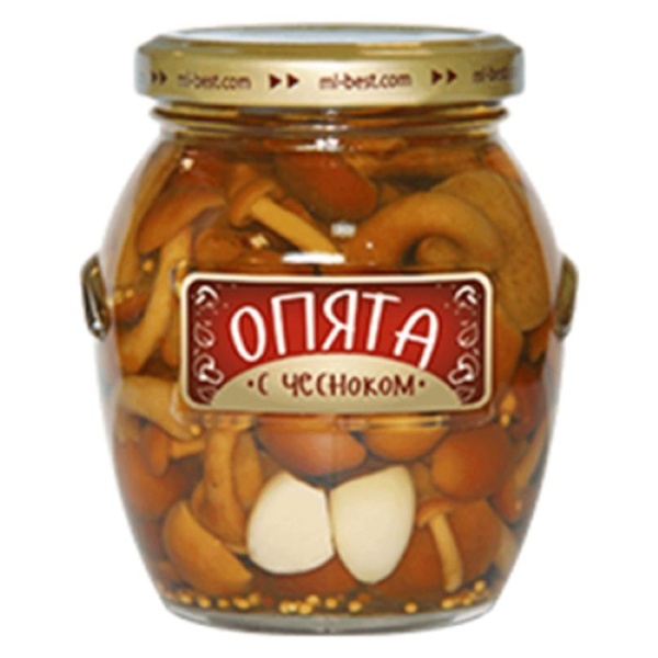 Опята Мед.Люб. 450мл ст/б 1/12