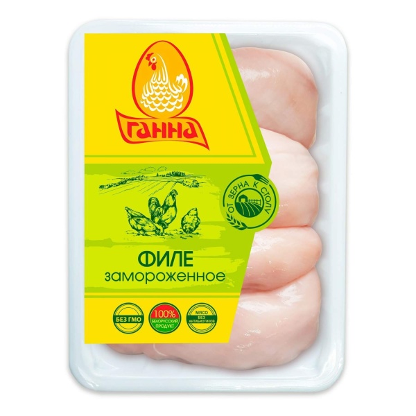 Филе куриное монолит вес Ганна Витебск  1/12