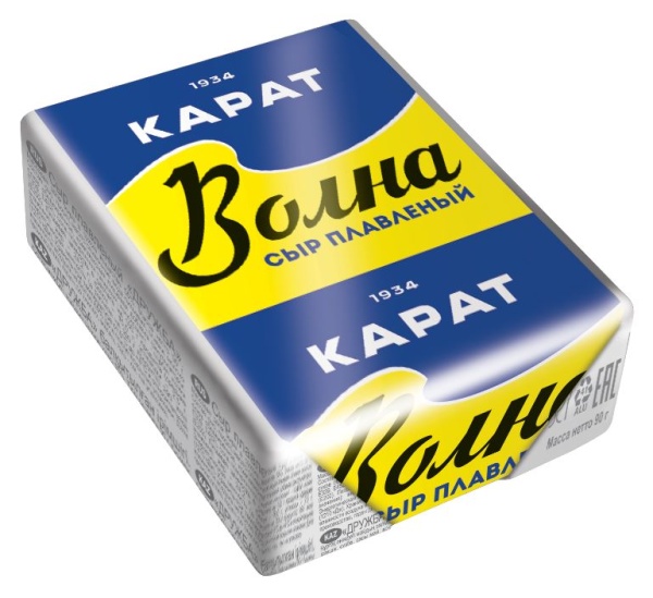 Карат 90гр Волна 45% сыр 1/10