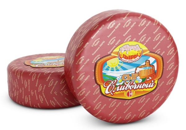 Сливочный 9кг круг 45% КОБРИНСКИЕ СЫРЫ