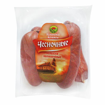 Колбаски Чесночные п/к н/о Кубанские колбасы