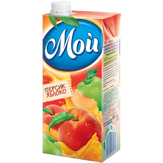 Мой 1,93л персик-яблоко 1/6