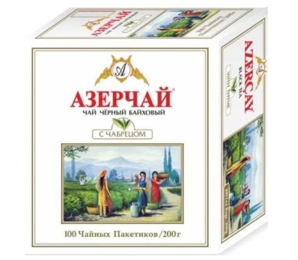 Азерчай Чабрец 100пак 1/12     209217