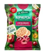 Хлебцы-мини Доктор Кернер 40гр рисово-кукурузные Смузи-Вишня
