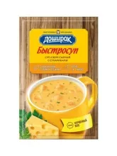 Доширак Быстросуп Суп-пюре сырный с сухариками 17гр 1/24