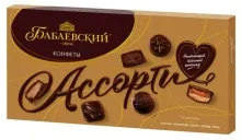 Ассорти Бабаевский Конфеты набор 280гр 1/8 РФ 9мес
