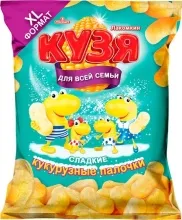 Кузя Лакомкин 190гр кукурузные снэки 1/9 6 мес.