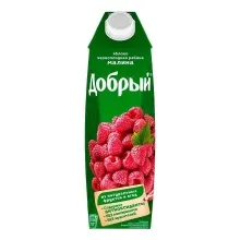 Добрый 1л Ябл-Чернопл.Рябина- Малина Нектар 1/12