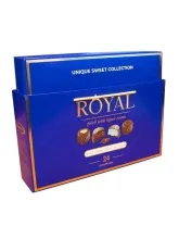 Конфеты Роял Коллекшн Синяя 370гр 1/6