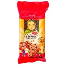 Аленка печенье хрустящее с клюквой и шок дропс 140гр 1/12 ЯП