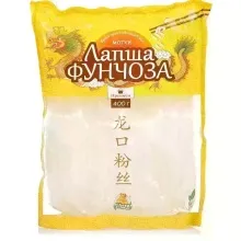 Лапша Медведь Любимый 400гр фунчоза 1/15 