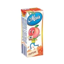 Нектар Мой 0,2л персиковый с мяк. 1/27 
