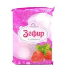 Зефир Клубничный 150гр 1/6 Нижнеудинск  
