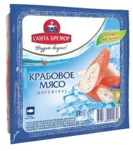 Крабовое мясо 200гр Эконом Санта Бремор 1/30