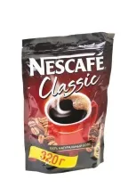 Нескафе Классик 320гр кофе пакет 1/8