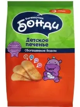 Бонди Бегемотик Печенье 180гр обогащенное Йодом 1/10   МП622