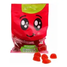 Мармелад жевательный Петродиет Живые фрукты черешня 50гр 1/10 