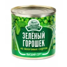 Зел.горошек Семилукская Трапеза 400гр 1/12  