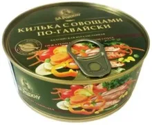 Килька в т/с 240гр Балтийская По-Гавайски ключ 1/18 За Родину 
