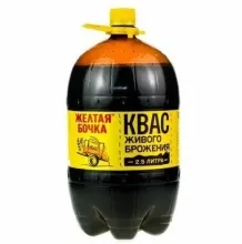 Квас Желтая бочка трехсосенское 2,5л 1/4