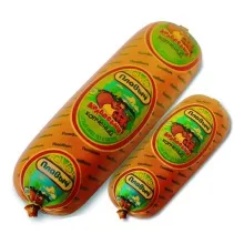 Колбасный 400гр Копченый сырный продукт 1/28 Плавыч