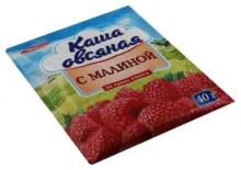 Каша Увелка овсяная с  малиной 40гр ш/б 1/20   692