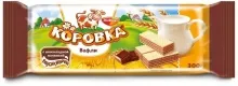 Коровка вафли с шоколадной начинкой 300гр 1/11 Рот.Фронт  