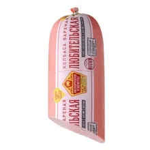 Любительская вареная колбаса полиамид Беларусь (8017)