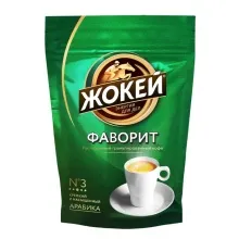 Жокей 75гр Фаворит кофе пакет 1/12             1011-12