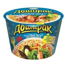 Доширак сытный обед 110гр морепродукты 1/16