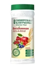 Клетчатка Сибирская 280гр Витаминная поляна пласт банка 1/20