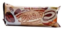 Рулет 175гр Кофе со сливками Русск.бисквит 1/14