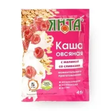 Каша овсяная со слив.Малина м/п Янта  41гр 1/25