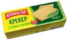 Кухмастер Крекер с луком и укропом 270гр 1/16