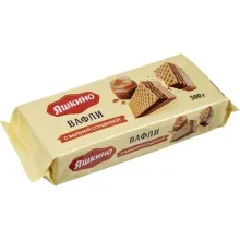 Вареная сгущенка 300гр вафли 1/15 Яшкино   ЯВ162