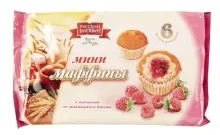 Мини-маффины 200гр Малина  Русский бисквит 1/16