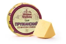 Пружанский сыр со вкусом сливок 50% брус Пружанский МК кг