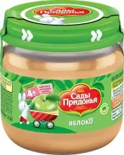 Сады Придонья пюре 80гр Яблоко 1/12