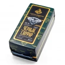 Черный сапфир сыр 45% брус с аром. топл.молока Сырная Империя ~5,8кг М