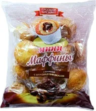 Мини-маффины 465гр Шоколад Русский бисквит 1/8