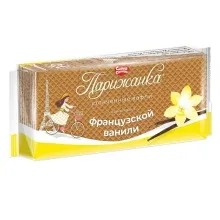 Парижанка Вафли с ароматом французской ванили 210гр 1/13 Сладкая Слобода  10430