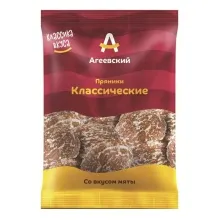 Классические пряники со вкусом мяты 1/3,5 Агеевский 372  
