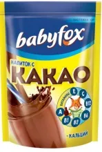 Напиток с какао- порошком быстрорастворимый  БэбиФокс 135гр ОКН002