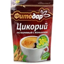 Цикорий Фитодар 100гр растворимый с женьшенем ZIP-пакет 1/12