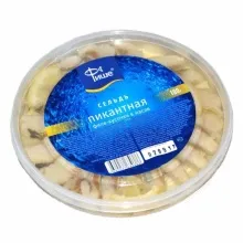 Сельдь ф/к в масле Пикатная 180гр Фише 1/15   3 мес