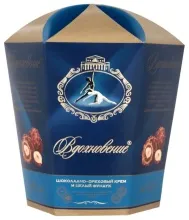 Вдохновение 150гр шоколадно-ореховым кремом и фундуком 1/6 Красн.Окт  8мес