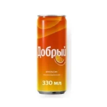 Добрый Апельсин напиток 0,33л ж/б 1/12
