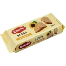 С халвой вафли 300гр 1/15 Яшкино   ЯВ168