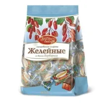 Желейные со вкусом барбариса 250гр 1/11 КО 9мес